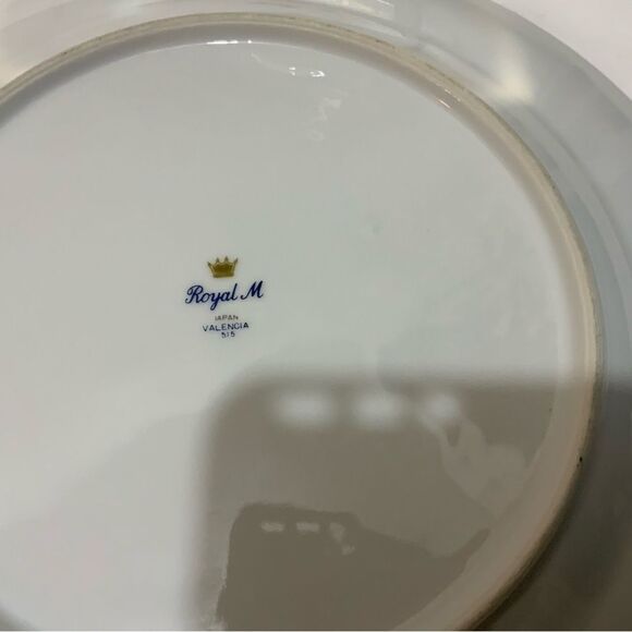 Set of 2 Valencia 515 By Royal M-Mita Japan 10.25” dinner Plate Excellent G5 - Picture 8 of 9